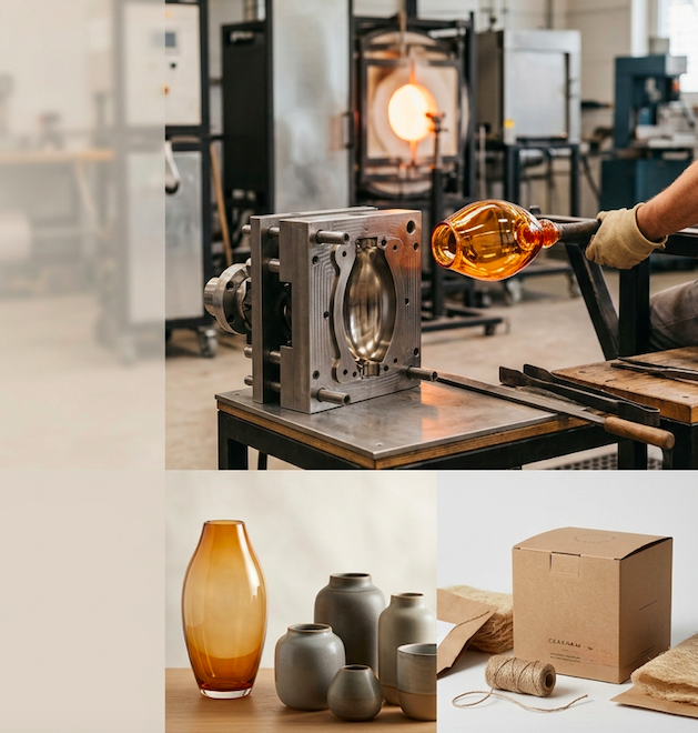 cooolocca manufacturer partner in glass, ceramics and packaging